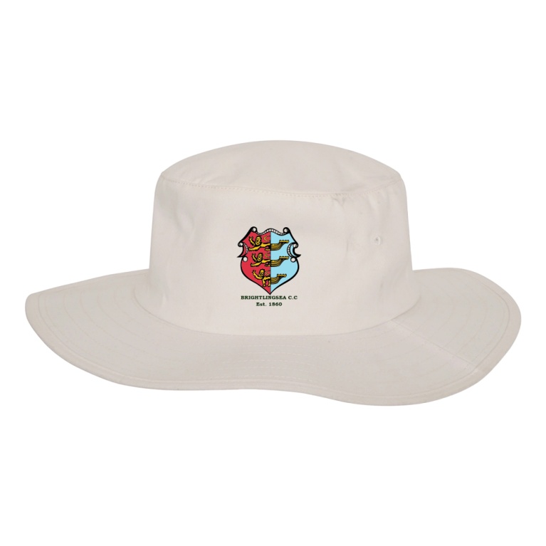 Brightlingsea CC - Floppy Sun Hat - Ivory